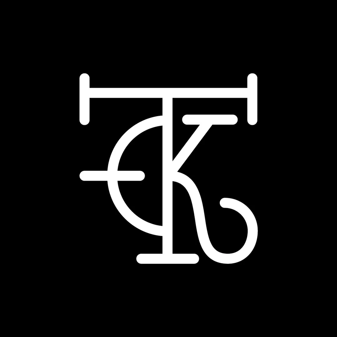 Logo de DTK Tattoo, marca personal de Charlie DTK